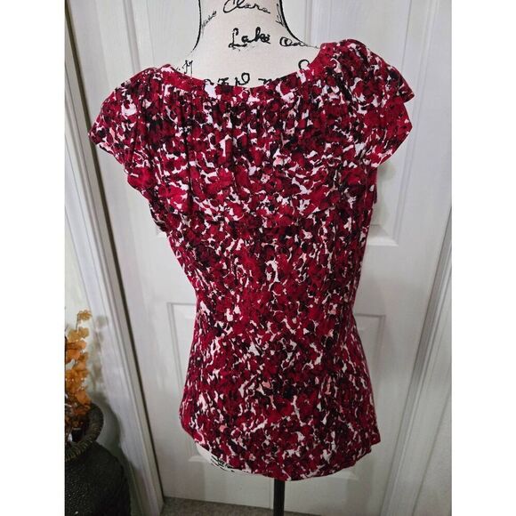Thalia Sodi Ruffle Top Size M - Picture 4 of 6